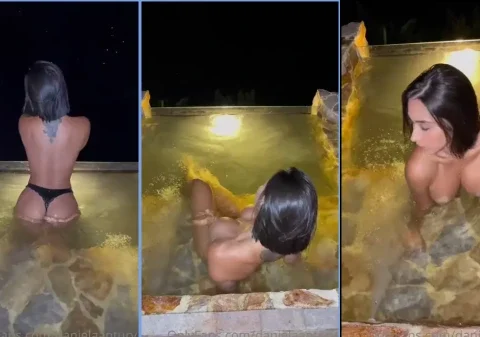 Colombiana safada mostrando a bundinha e os peitos gostosos