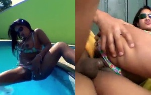 Dando o cu e peidando na rola do safado
