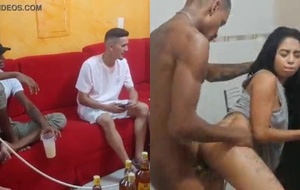 Namorada Vidente Enlouquecendo no Sexo com Amante Cego