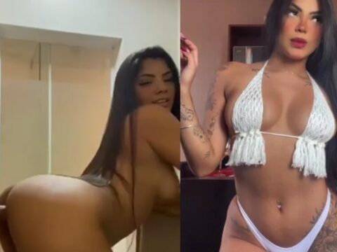 Putinha famosa do tik tok dando a sua xoxotinha gostosa
