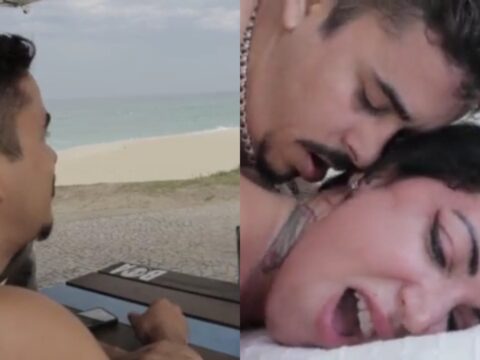 Safada gostosa leva no anal até gemer alto